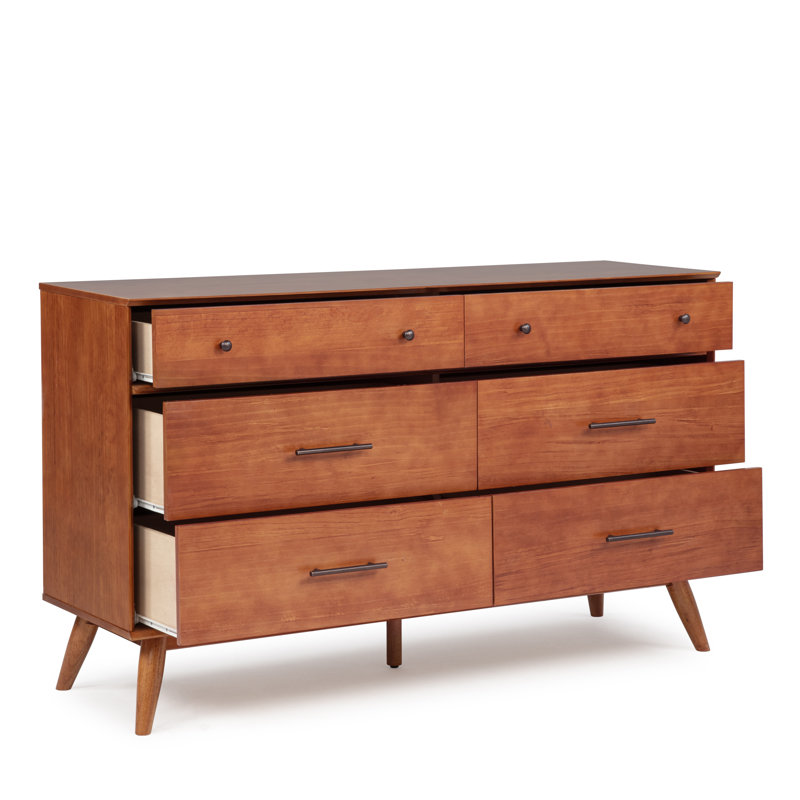 George Oliver Ashlie 6-Drawer Double Chest of Drawers & Reviews